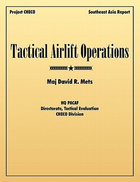 portada tactical airlift operations (en Inglés)
