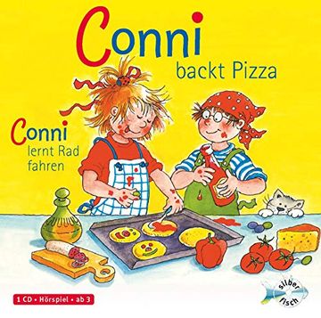 portada Schneider, Liane: Conni Backt Pizza / Conni Lernt rad Fahren, 1 Audio-Cd (en Alemán)