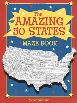 portada The Amazing 50 State Maze Book (en Inglés)