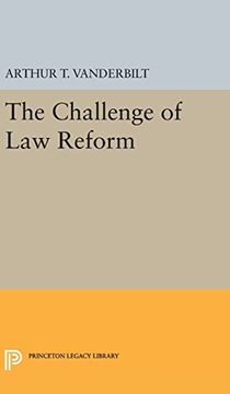 portada Challenge of law Reform (Princeton Legacy Library) (in English)