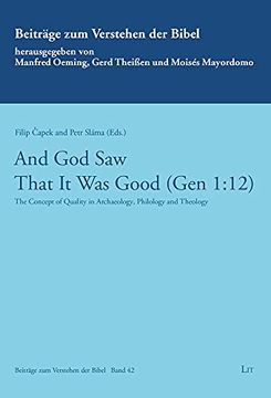 portada And god saw That it was Good (Gen 1: 12)