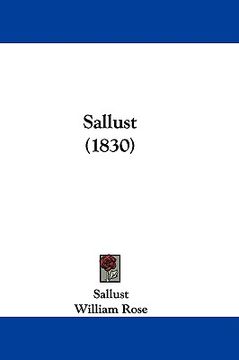 portada sallust (1830) (en Inglés)