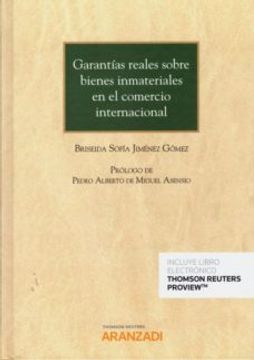 portada Garantías Reales Sobre Bienes Inmateriales en el Comercio Internacional. Formato dúo (in Spanish)