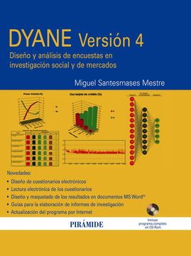 portada Dyane Versión 4: Diseño y Análisis de Encuestas en Investigación Social y de Mercados (Economía y Empresa) (in Spanish)