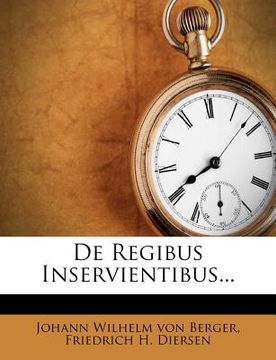portada de regibus inservientibus... (en Inglés)