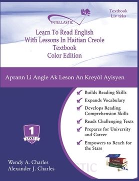 portada Learn To Read English With Lessons In Haitian Creole: Color Edition (in English)