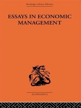 portada Essays in Economic Management (in English)