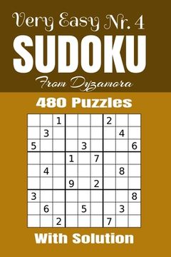 portada Very Easy Sudoku Nr.4: 480 puzzles with solution (en Inglés)