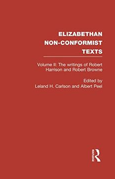 portada The Writings of Robert Harrison and Robert Browne (en Inglés)