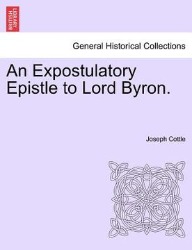 portada an expostulatory epistle to lord byron.