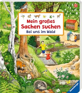 portada Mein Großes Sachen Suchen: Bei uns im Wald (en Alemán)