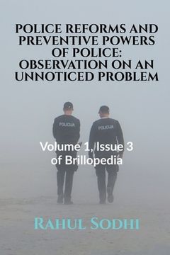 portada Police Reforms and Preventive Powers of Police (in English)