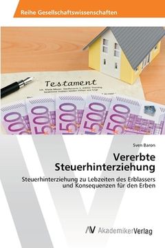 portada Vererbte Steuerhinterziehung (en Alemán)
