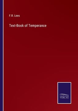 portada Text-Book of Temperance (en Inglés)