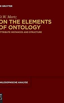 portada On the Elements of Ontology (Philosophische Analyse (en Inglés)