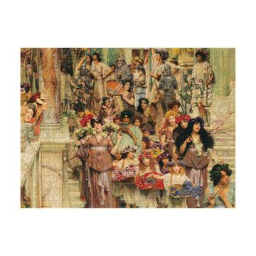 portada Lawrence Alma-Tadema Spring Puzzle 1000 PC (en Inglés)