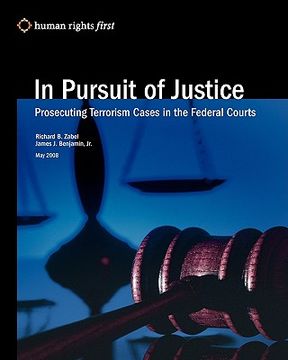 portada in pursuit of justice