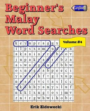 portada Beginner's Malay Word Searches - Volume 4