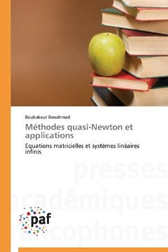 portada Methodes Quasi-Newton Et Applications