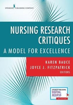 portada Nursing Research Critique: A Model For Excellence