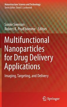 portada multifunctional nanoparticles for drug delivery applications (en Inglés)