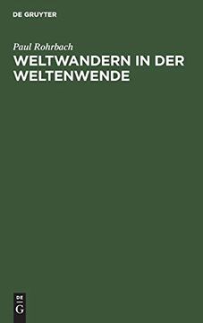 portada Weltwandern in der Weltenwende (in German)