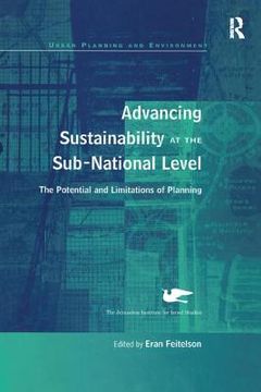 portada Advancing Sustainability at the Sub-National Level: The Potential and Limitations of Planning (en Inglés)