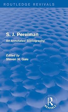 portada S. J. Perelman: An Annotated Bibliography (Routledge Revivals) (en Inglés)
