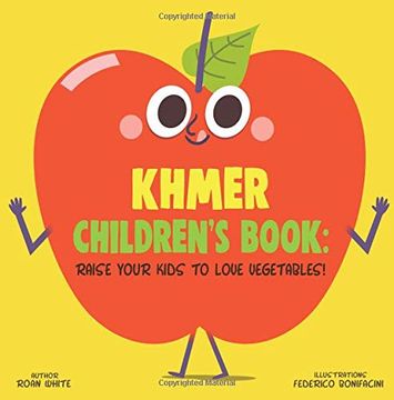 portada Khmer Children's Book: Raise Your Kids to Love Vegetables! 