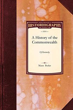portada A History of the Commonwealth of Kentucky (en Inglés)
