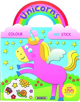 portada Unicorns to Paint and Paste (en Inglés)