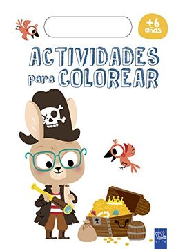 portada Actividades Para Colorear +6 (in Spanish)