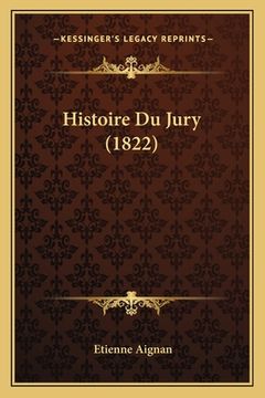 portada Histoire Du Jury (1822) (in French)