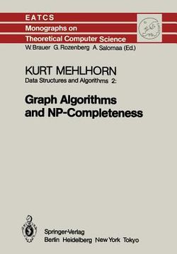 portada Data Structures and Algorithms 2: Graph Algorithms and Np-Completeness (en Inglés)