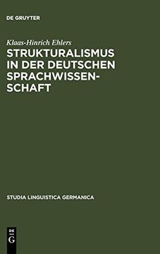 portada Strukturalismus in der Deutschen Sprachwissenschaft: Die Rezeption des Prager Schule Zwischen 1926 und 1945 (in German)