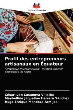 portada Profil des entrepreneurs artisanaux en Équateur (in French)