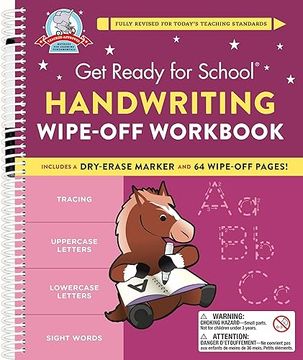 portada Get Ready for School: Handwriting Wipe-Off Workbook (in English)