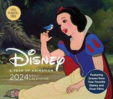 portada Disney a Year of Animation 2024 Daily Calendar (en Inglés)