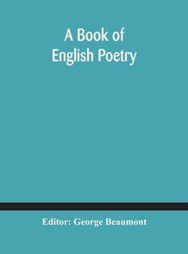 portada A Book of English Poetry (in English)