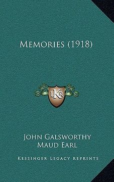 portada memories (1918) (en Inglés)