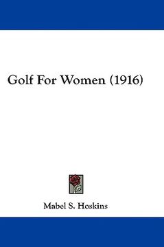 portada golf for women (1916) (in English)