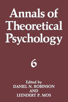 portada Annals of Theoretical Psychology (in English)