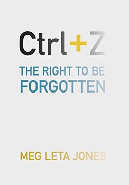 portada Ctrl + Z: The Right to Be Forgotten (in English)