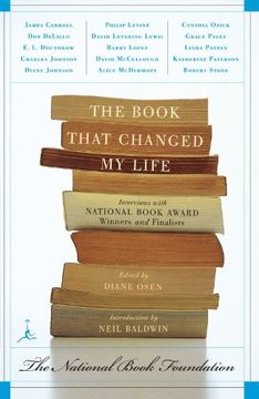 portada The Book That Changed my Life: Interviews With National Book Award Winners and Finalists (Modern Library) (en Inglés)