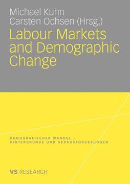 portada labour markets and demographic change (en Inglés)