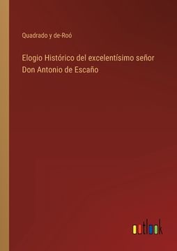 portada Elogio Histórico del Excelentísimo Señor don Antonio de Escaño