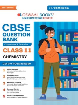 portada Oswaal CBSE Question Bank Class 11 Chemistry, Chapterwise and Topicwise Solved Papers For 2025 Exams (en Inglés)