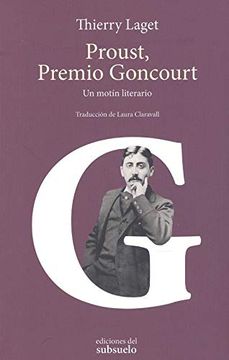 portada Proust, Premio Goncourt (in Spanish)