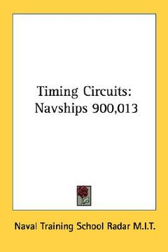 portada timing circuits: navships 900,013 (en Inglés)