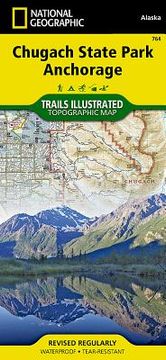 portada Chugach State Park, Anchorage Map (in English)